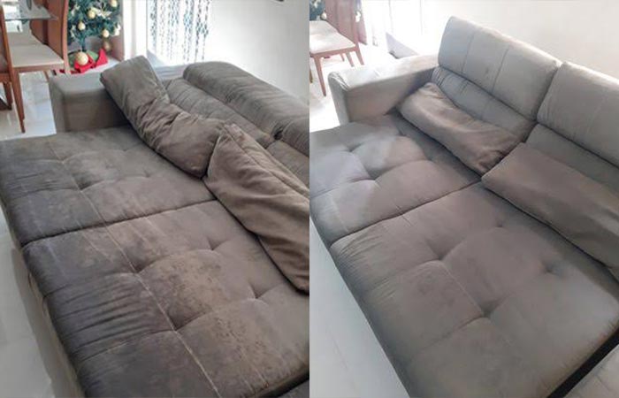 imagem higienização de sofás em geral