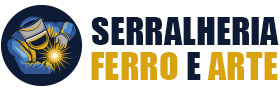 logo serralheria ferro e arte
