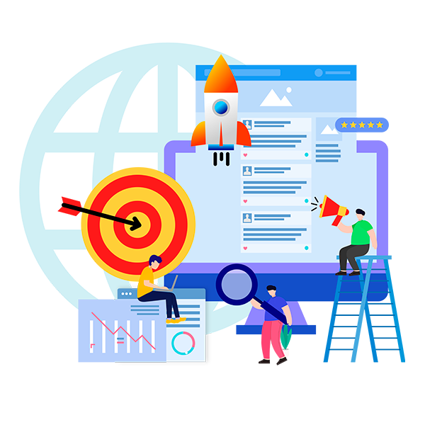 Imagem de criação de site para ajudar nossos clientes a aumentar suas vendas