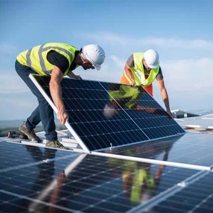 imagem de energia solar